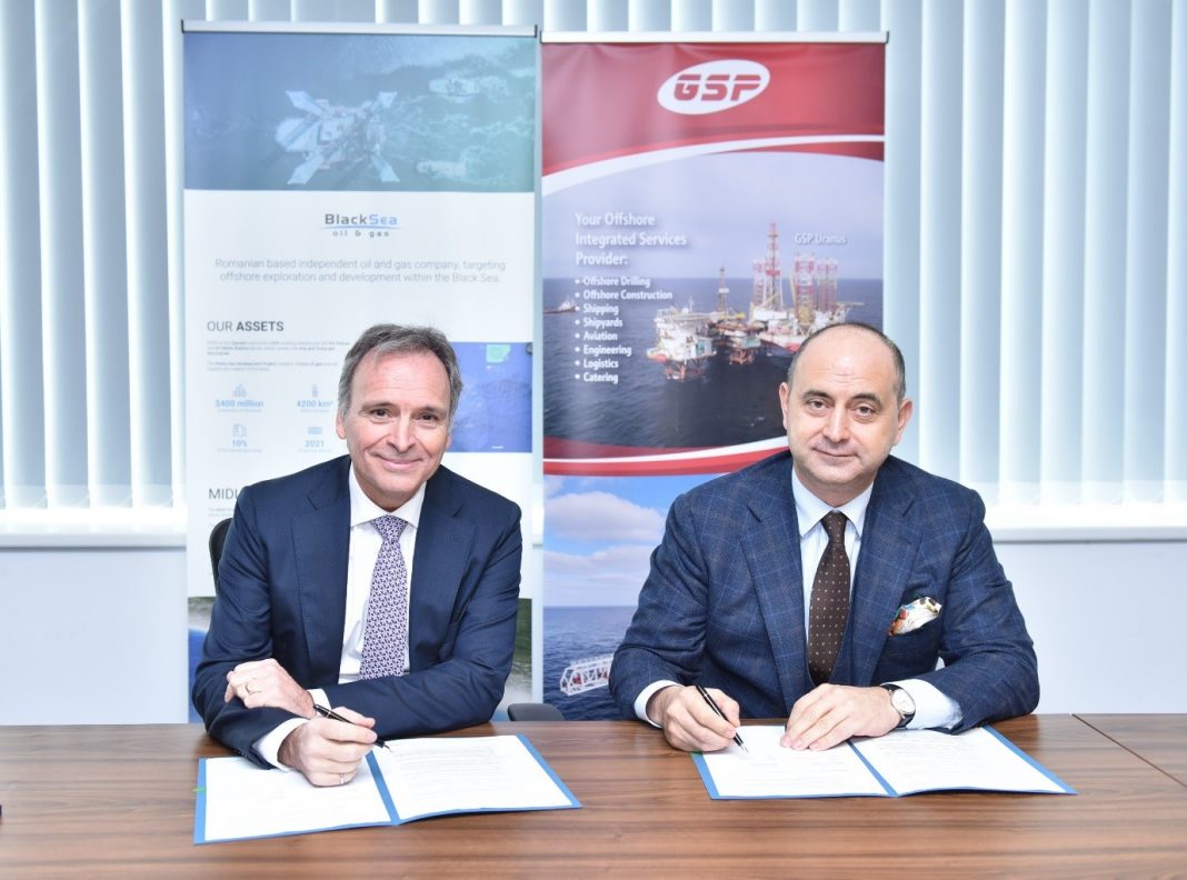 Black Sea Oil & Gas acordă contractul de antrepriză generală pentru Proiectul MGD firmei GSP Offshore Black Sea Oil & Gas acordă contractul de antrepriză generală pentru Proiectul MGD firmei GSP Offshore