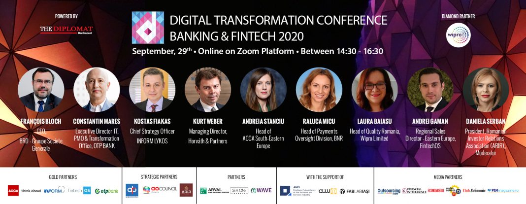 Web Conference Digital Transformation in Fintech & Banking takes place on September 29 Web Conference Digital Transformation in Fintech & Banking takes place on September 29
