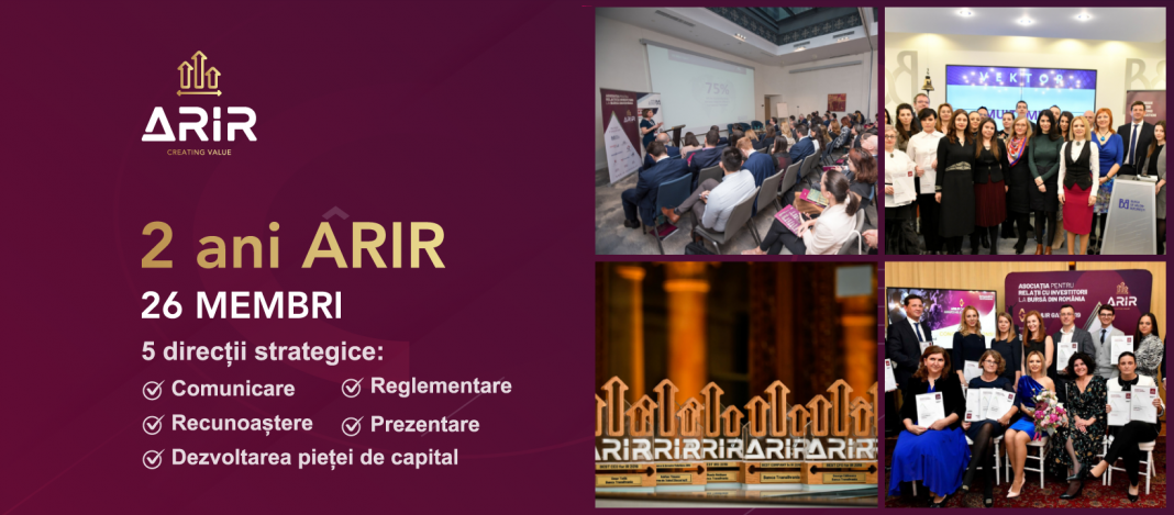 La 2 ani de la înființare, ARIR devine cea mai relevantă comunitate a pieței de capital La 2 ani de la înființare, ARIR devine cea mai relevantă comunitate a pieței de capital