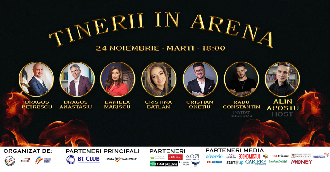 Greii business-ului românesc intră, marți, în Arena Tinerilor Greii business-ului românesc intră, marți, în Arena Tinerilor