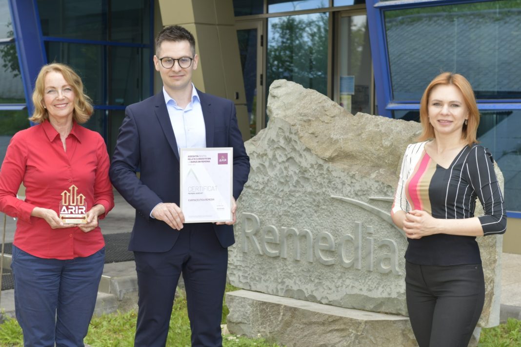 Farmaceutica REMEDIA, a treia companie din farma care se alătură comunității ARIR Farmaceutica REMEDIA, a treia companie din farma care se alătură comunității ARIR