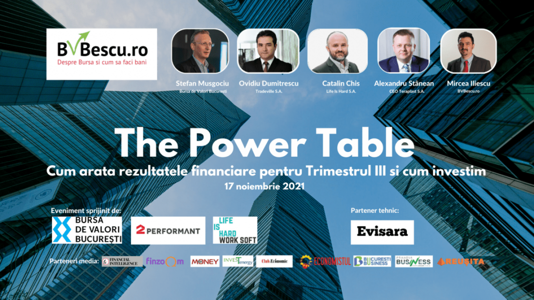 The Power Table Cum arata rezultatele financiare pentru Trimestul III și cum investim The Power Table Cum arata rezultatele financiare pentru Trimestul III și cum investim