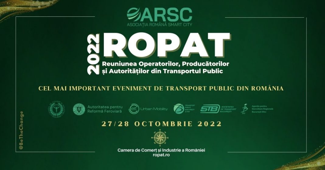 ROPAT 2022: Urmează cele mai mari investiții din România pentru Transportul Public ROPAT 2022: Urmează cele mai mari investiții din România pentru Transportul Public