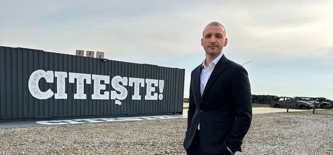 Concept educațional original creat de Ștefan Mandachi – hub cultural și bibliotecă ȋn container Concept educațional original creat de Ștefan Mandachi – hub cultural și bibliotecă ȋn container