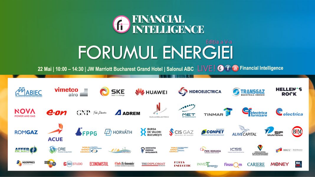 Financial Intelligence organizează cea de-a cincea ediție a evenimentului Forumul Energiei Financial Intelligence organizează cea de-a cincea ediție a evenimentului Forumul Energiei