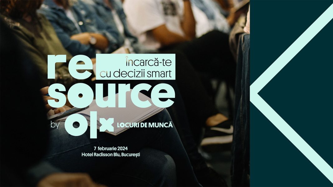 Pe 7 februarie, afli cum arată piața muncii din România și ce așteptări au angajații, în cadrul conferinței „ReSource 2024” by OLX Locuri de Muncă Pe 7 februarie, afli cum arată piața muncii din România și ce așteptări au angajații, în cadrul conferinței „ReSource 2024” by OLX Locuri de Muncă