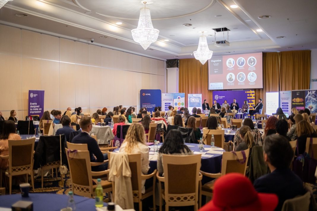 „54% dintre angajați își doresc mărirea salariului, 33% își doresc sporuri și beneficii extrasalariale, iar 33% caută un echilibru între viața personală și cea profesională”. Principalele concluzii ale celor profesioniștilor invitați la „Magnetico” Cluj-Napoca „54% dintre angajați își doresc mărirea salariului, 33% își doresc sporuri și beneficii extrasalariale, iar 33% caută un echilibru între viața personală și cea profesională”. Principalele concluzii ale celor profesioniștilor invitați la „Magnetico” Cluj-Napoca