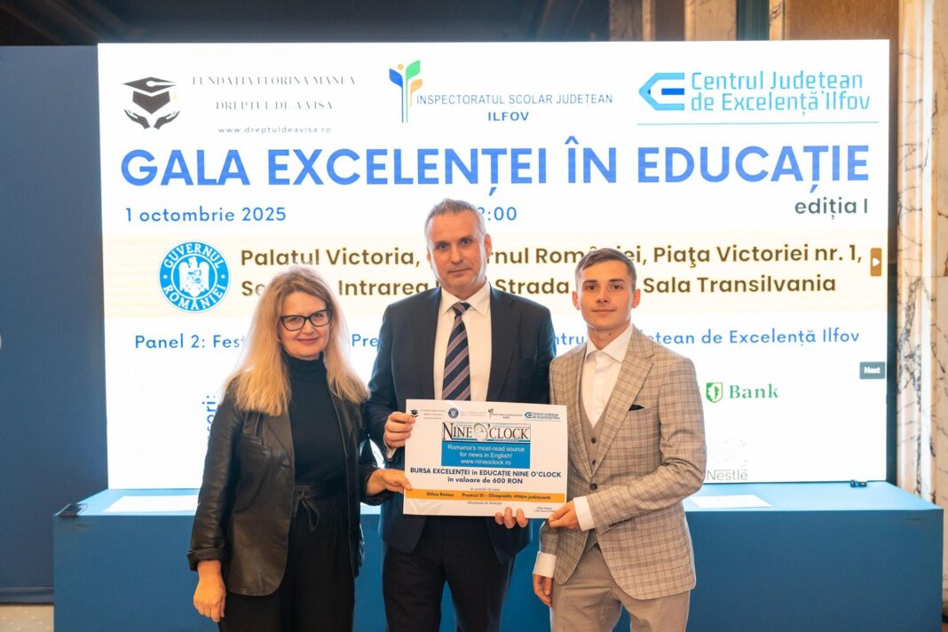 Palatul Victoria a găzduit Gala Excelenței în Educație 2025, inițiată de Fundația Florina Manea – Dreptul de a Visa: 80 de burse financiare pentru performanță Palatul Victoria a găzduit Gala Excelenței în Educație 2025, inițiată de Fundația Florina Manea – Dreptul de a Visa: 80 de burse financiare pentru performanță