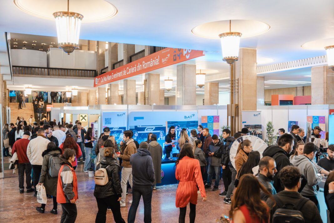 Vineri și sâmbătă la Sala Palatului! Peste 7.000 de oportunități de carieră la Angajatori de TOP București. Vineri și sâmbătă la Sala Palatului! Peste 7.000 de oportunități de carieră la Angajatori de TOP București.