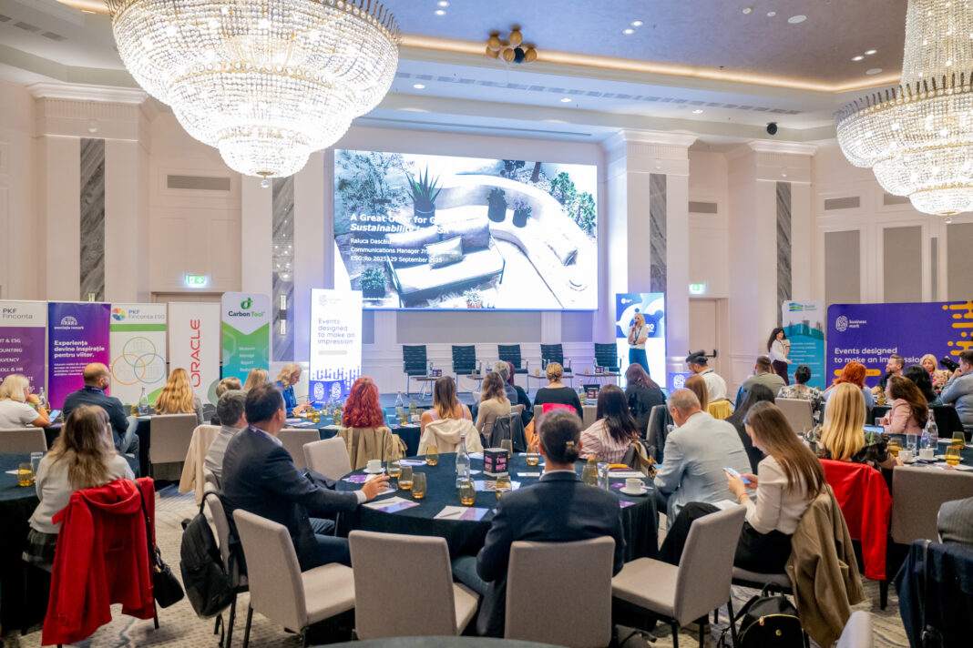 „În retail nu va exista, în 5 ani, nicio firmă care să reziste în piață fără să atingă obiectivele de sustenabilitate”. Principalele concluzii ale conferinței ESG:Ro – Environmental, Social and Corporate Governance for a Sustainable Future „În retail nu va exista, în 5 ani, nicio firmă care să reziste în piață fără să atingă obiectivele de sustenabilitate”. Principalele concluzii ale conferinței ESG:Ro – Environmental, Social and Corporate Governance for a Sustainable Future