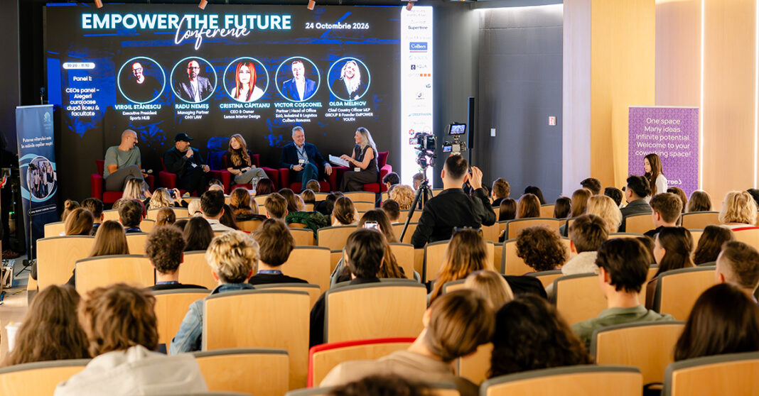 Tineri, antreprenori și lideri de business, reuniți la cea de-a doua ediție „Empower the Future”. Principalele concluzii ale conferinței Tineri, antreprenori și lideri de business, reuniți la cea de-a doua ediție „Empower the Future”. Principalele concluzii ale conferinței